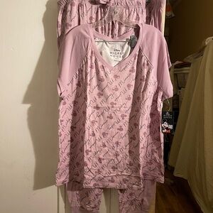 Disney Pink Mickey Mouse Pajama Set